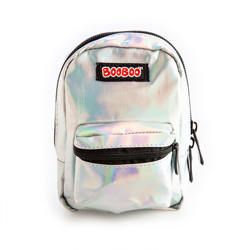 Mdi BooBoo Backpack Minis Irid Silver Clip-On Mini Bag 11x15cm Kids 3y+