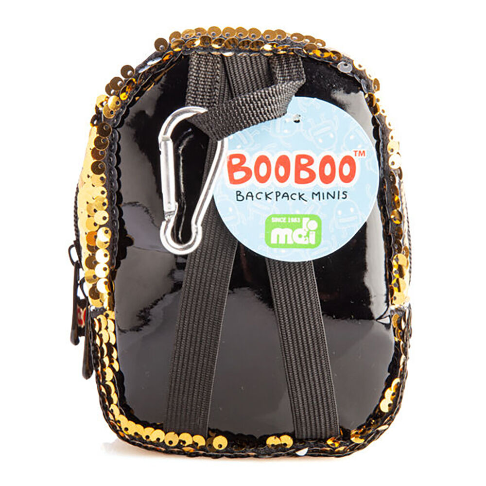 Mdi BooBoo Backpack Minis Sequin Gold Mini Clip-On Bag/Purse 11x13cm 3y+ — image 3