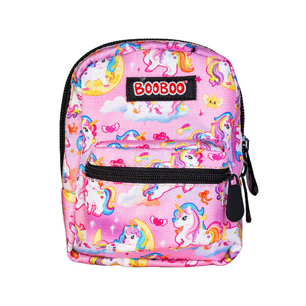 Mdi BooBoo Backpack Minis Unicorn Rainbow V2 Mini Bag/Purse 11x15cm Kids 3y+