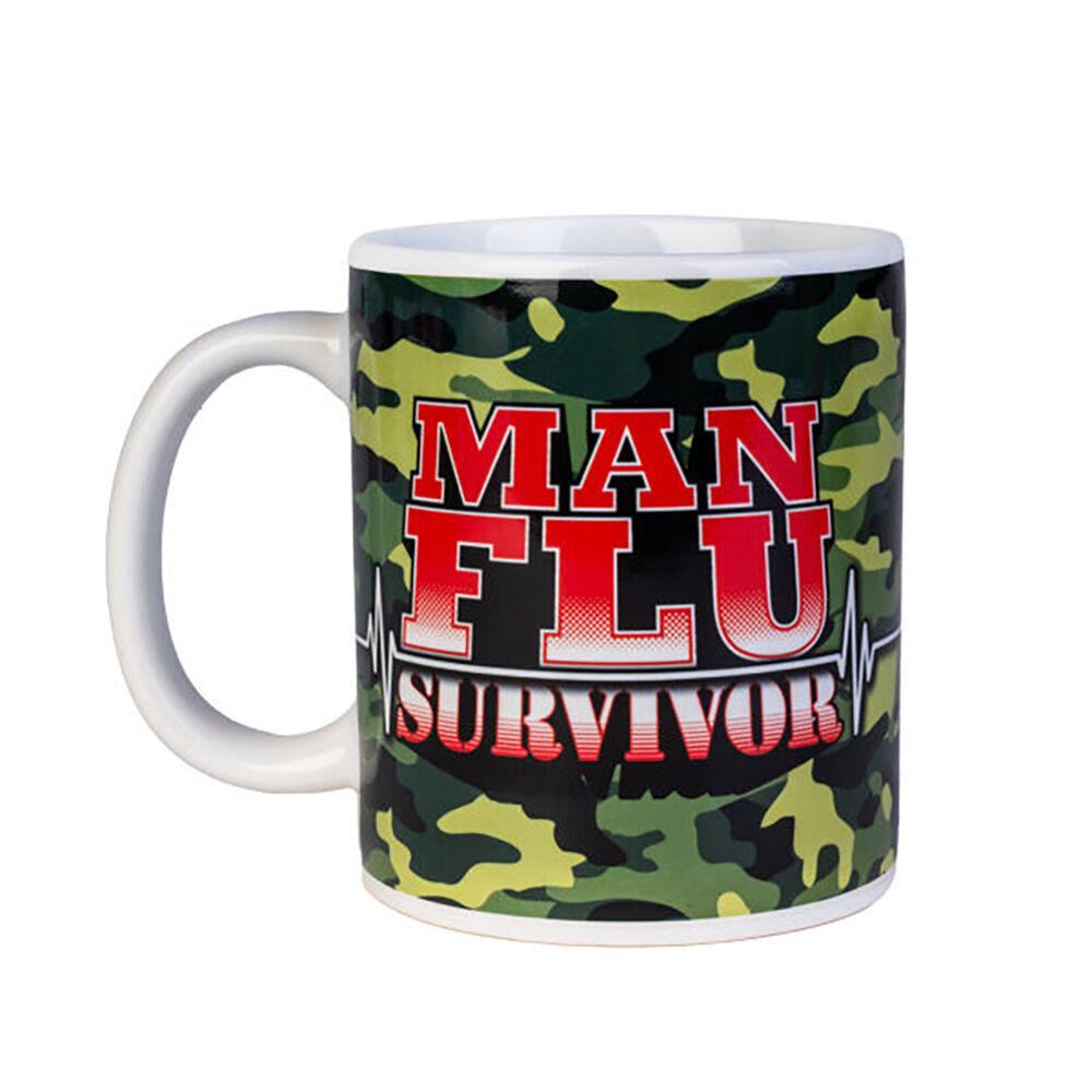 Mdi Ceramic Coffee Mug Drinkware 115x95mm - Man Flu Survivor (3 Pack) — image 4