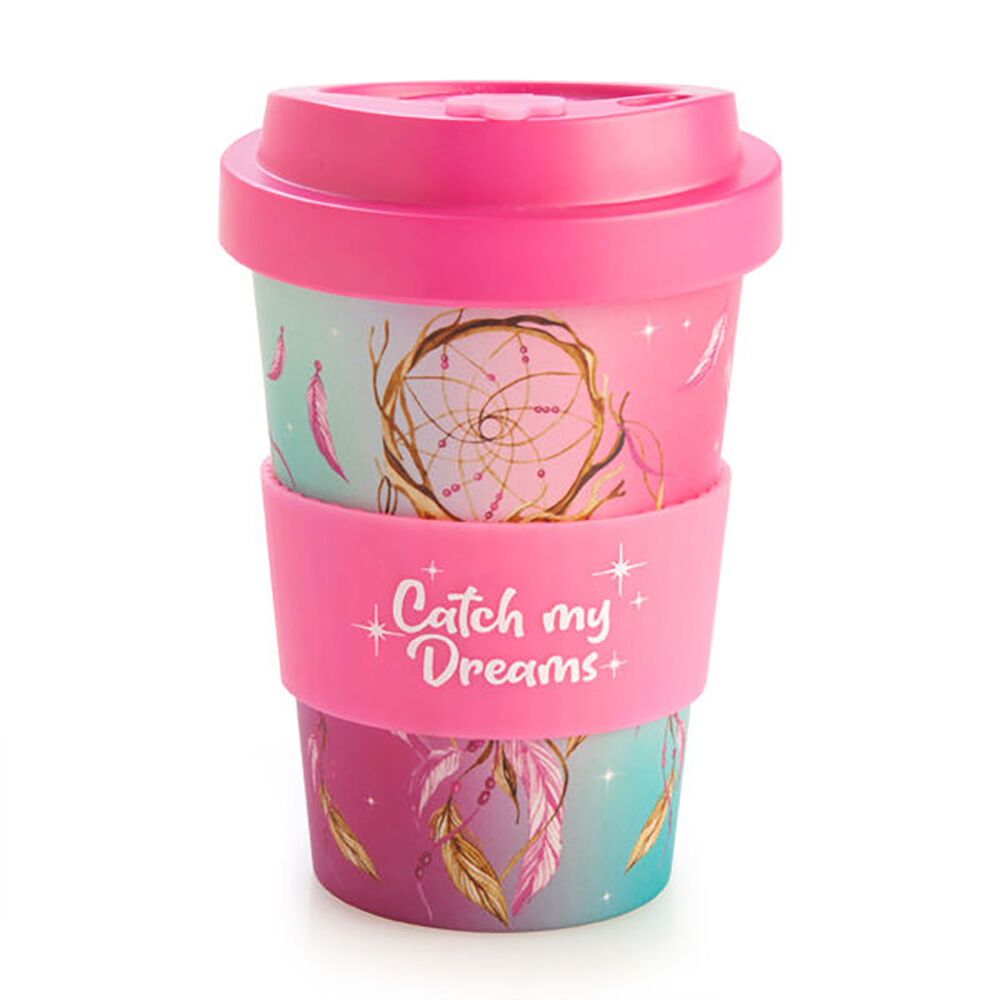 Eco-To-Go Bamboo 470ml Travel Coffee Cup 6.5x14.5cm Dreamcatcher