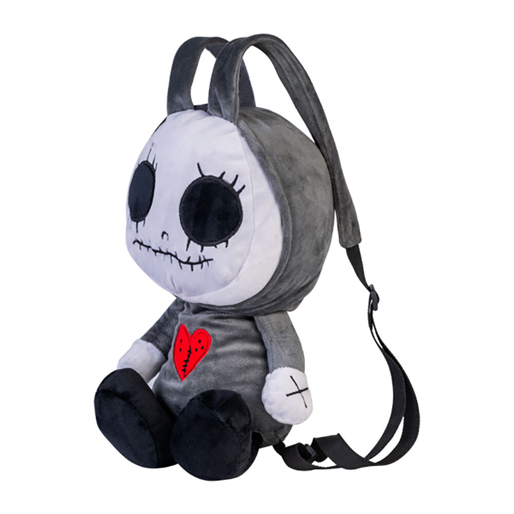 Gus Fink Studio Gooli Bag Skull Gnome Black Kids/Children Carry On Backpack — image 2