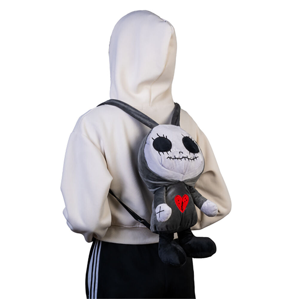 Gus Fink Studio Gooli Bag Skull Gnome Black Kids/Children Carry On Backpack — image 6