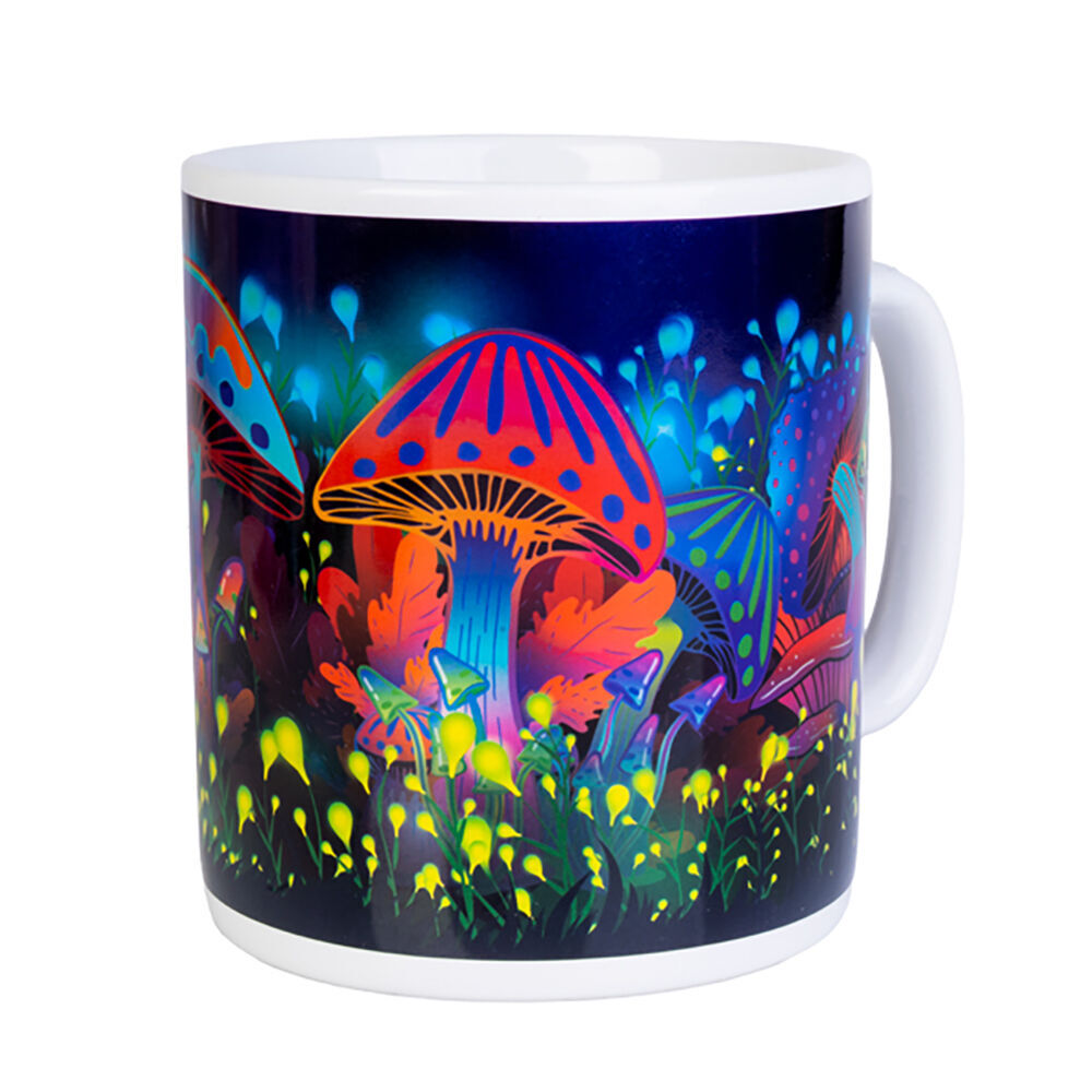 Mdi Giant Mug Mushroom Home/Kitchen Drinkware Coffee/Tea Mug Multicoloured (2 Pack) — image 3