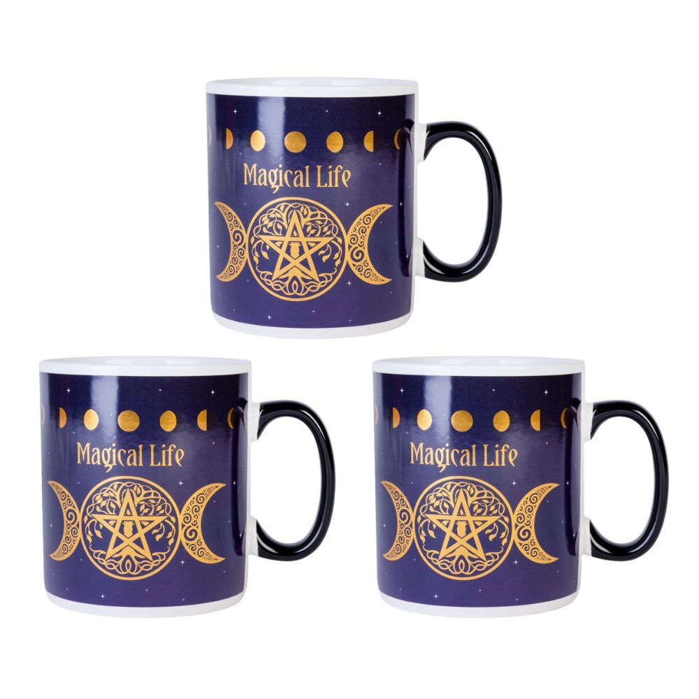 Mdi Giant Mug Pentacle Home/Kitchen Drinkware Oversized Coffee Mug Blue (3 Pack)