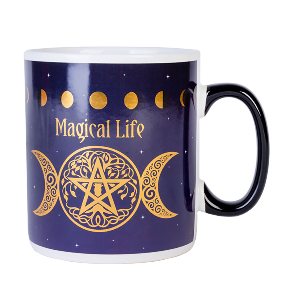 Mdi Giant Mug Pentacle Home/Kitchen Drinkware Oversized Coffee Mug Blue