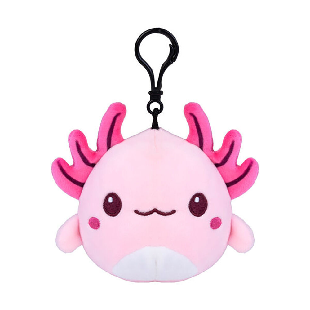 Axolotl Keychain Plush Cute Animal Soft Stuffed Toy Kids Bag Accessory 10cm (4 Pack) — image 2