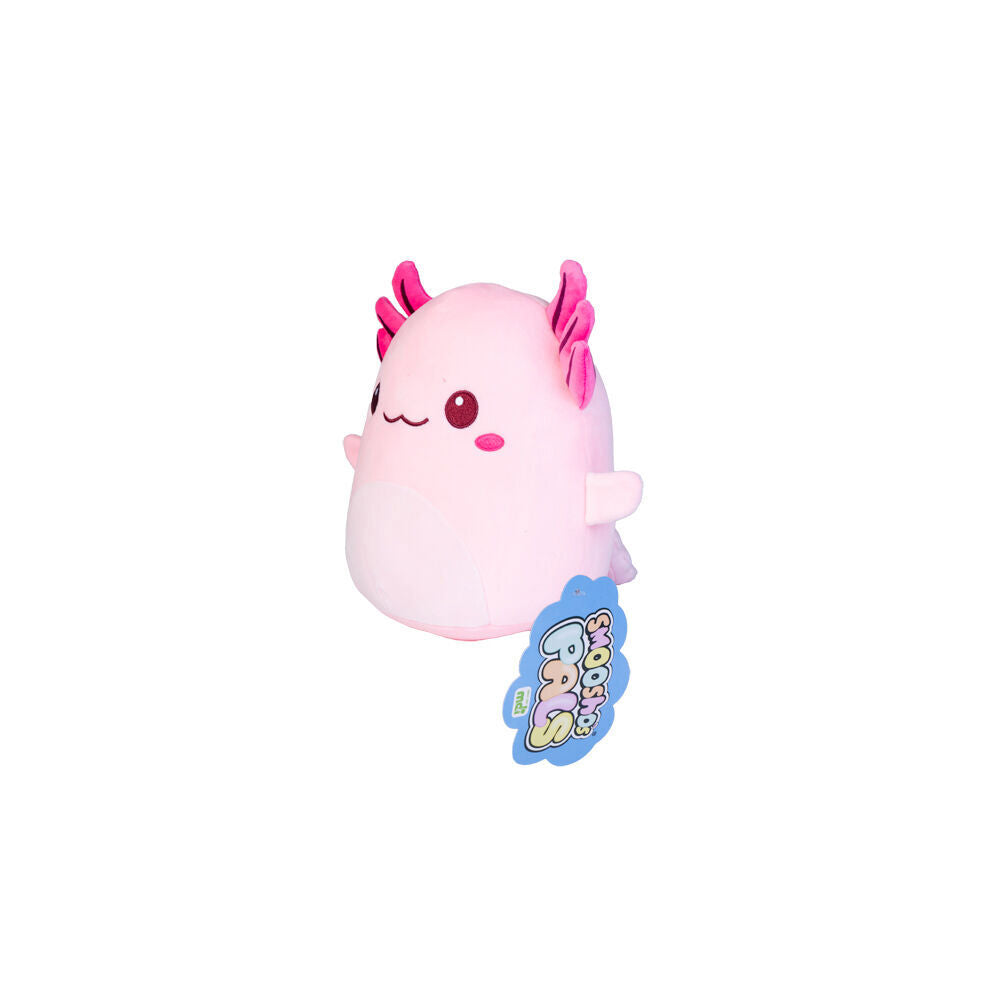 Smooshos Pal Squishy Super Soft Velour Plushie Kids Toy 22x16x22cm Axolotl — image 2