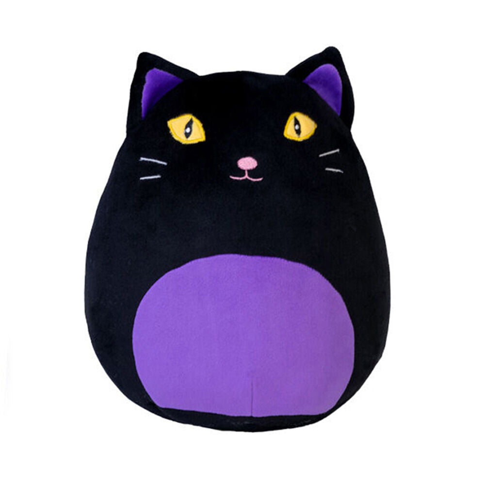 Smooshos 22x16x22cm Black Cat Pal Squishy Super Soft Velour Plushie Kids Toy