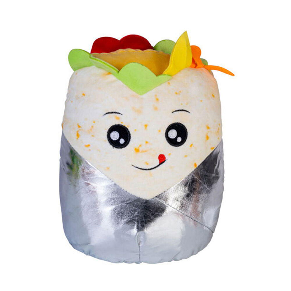 Smooshos 22x16x22cm Burrito Pal Squishy Super Soft Velour Plushie Kids Toy