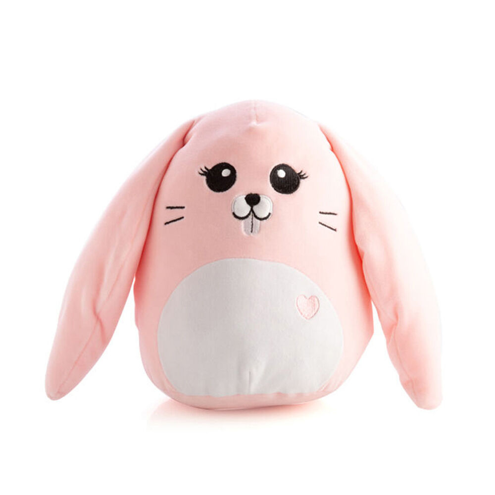 Smooshos 22x16x22cm Bunny Rabbit Pal Squishy Velour Plushie Kids Toy