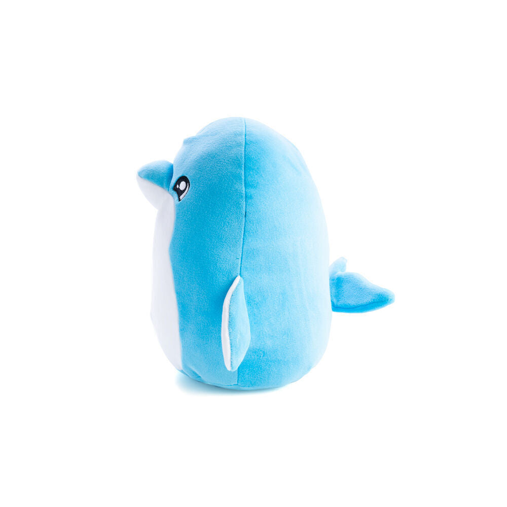 Smooshos 22x16x22cm Dolphin Pal Squishy Super Soft Velour Plushie Kids Toy — image 3