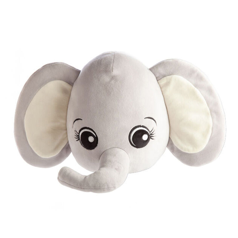 Smooshos Pal Squishy Super Soft Velour Plushie Kids Toy 22x16x22cm Elephant (3 Pack) — image 2