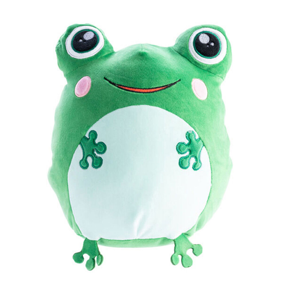 Smooshos 22x16x22cm Frog Pal Squishy Super Soft Velour Plushie Kids Toy