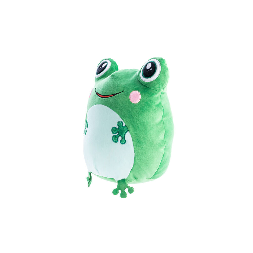 Smooshos 22x16x22cm Frog Pal Squishy Super Soft Velour Plushie Kids Toy — image 2
