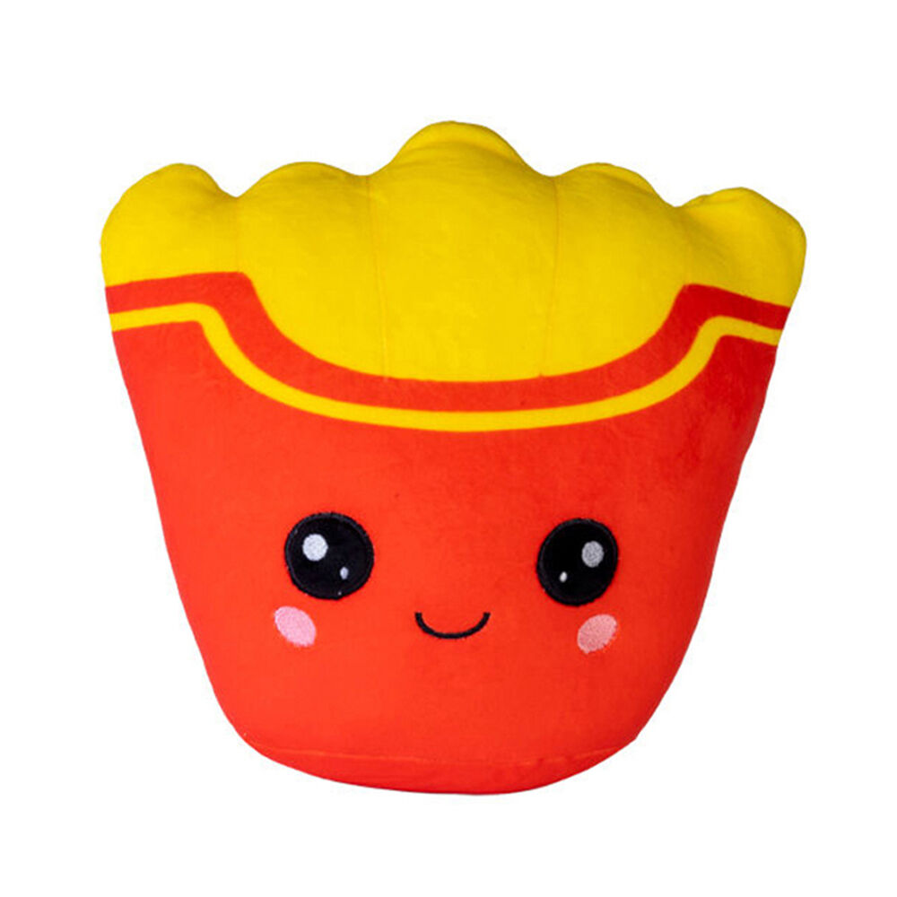 Smooshos 22x16x22cm Fries Pal Squishy Super Soft Velour Plushie Kids Toy