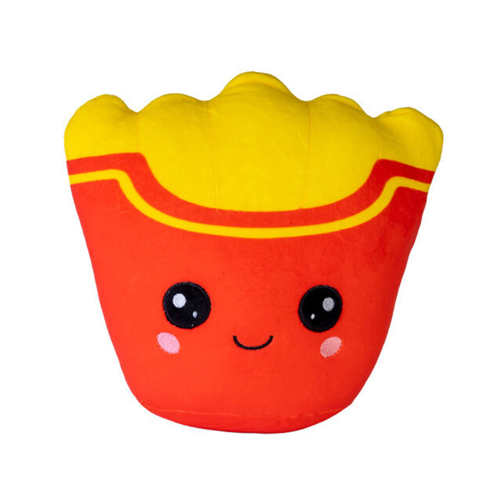 Smooshos Pal Squishy Super Soft Velour Plushie Kids Toy 22x16x22cm Fries (3 Pack) — image 2