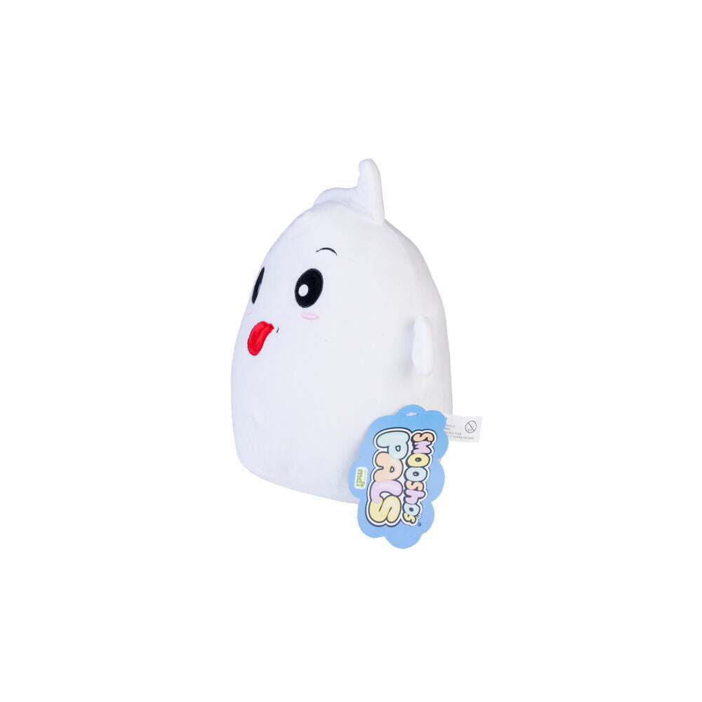 Smooshos 22x16x22cm Ghost Pal Squishy Super Soft Velour Plushie Kids Toy — image 4
