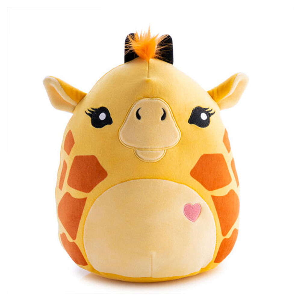 Smooshos Pal Squishy Super Soft Velour Plushie Kids Toy 22x16x22cm Giraffe (3 Pack) — image 2