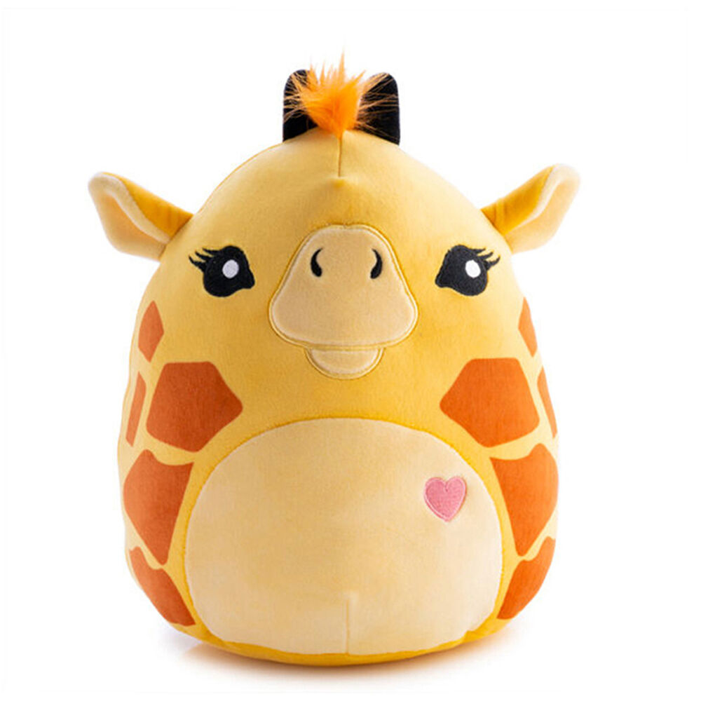 Smooshos 22x16x22cm Giraffe Pal Squishy Super Soft Velour Plushie Kids Toy