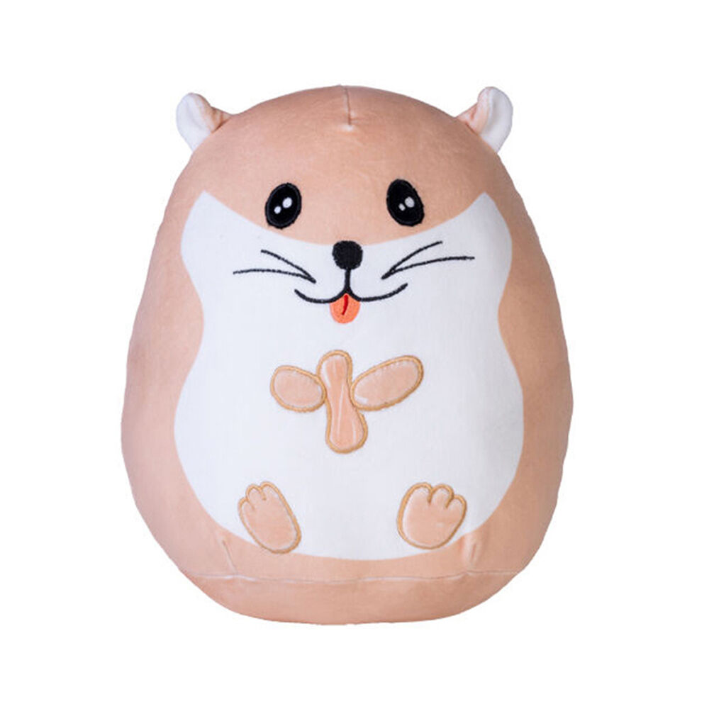 Smooshos Pal Squishy Super Soft Velour Plushie Kids Toy 22x16x22cm Hamster (3 Pack) — image 2