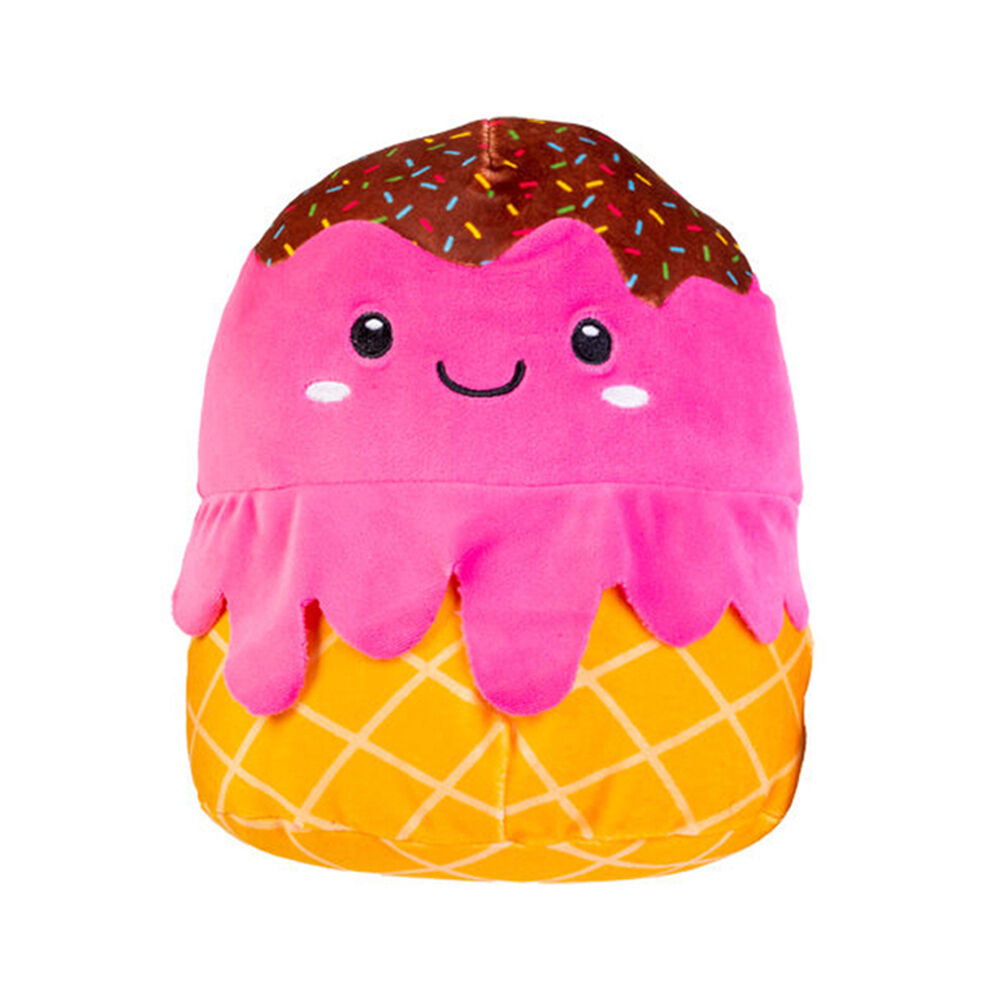 Smooshos 22x16x22cm Ice Cream Pal Squishy Super Soft Velour Plushie Kids Toy