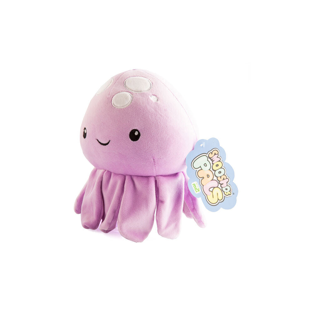 Smooshos Pal Squishy Super Soft Velour Plushie Kids Toy 22x16x22cm Jellyfish (2 Pack) — image 5