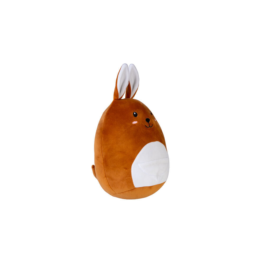 Smooshos 22x16x22cm Kangaroo Pal Squishy Super Soft Velour Plushie Kids Toy — image 3