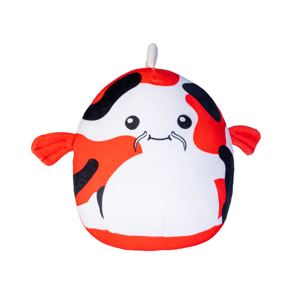 Smooshos 22x16x22cm Koi Fish Pal Squishy Super Soft Velour Plushie Kids Toy