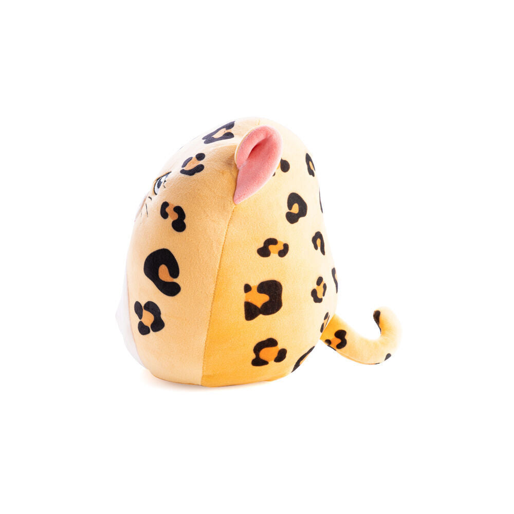 Smooshos Pal Squishy Super Soft Velour Plushie Kids Toy 22x16x22cm Leopard (3 Pack) — image 4