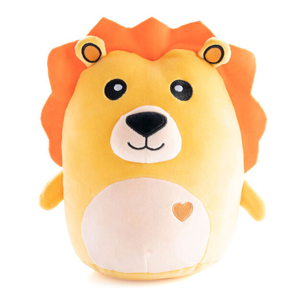 Smooshos Pal Squishy Super Soft Velour Plushie Kids Toy 22x16x22cm Lion (3 Pack) — image 2