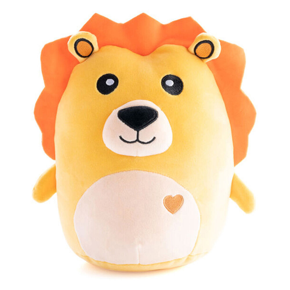Smooshos 22x16x22cm Lion Pal Squishy Super Soft Velour Plushie Kids Toy