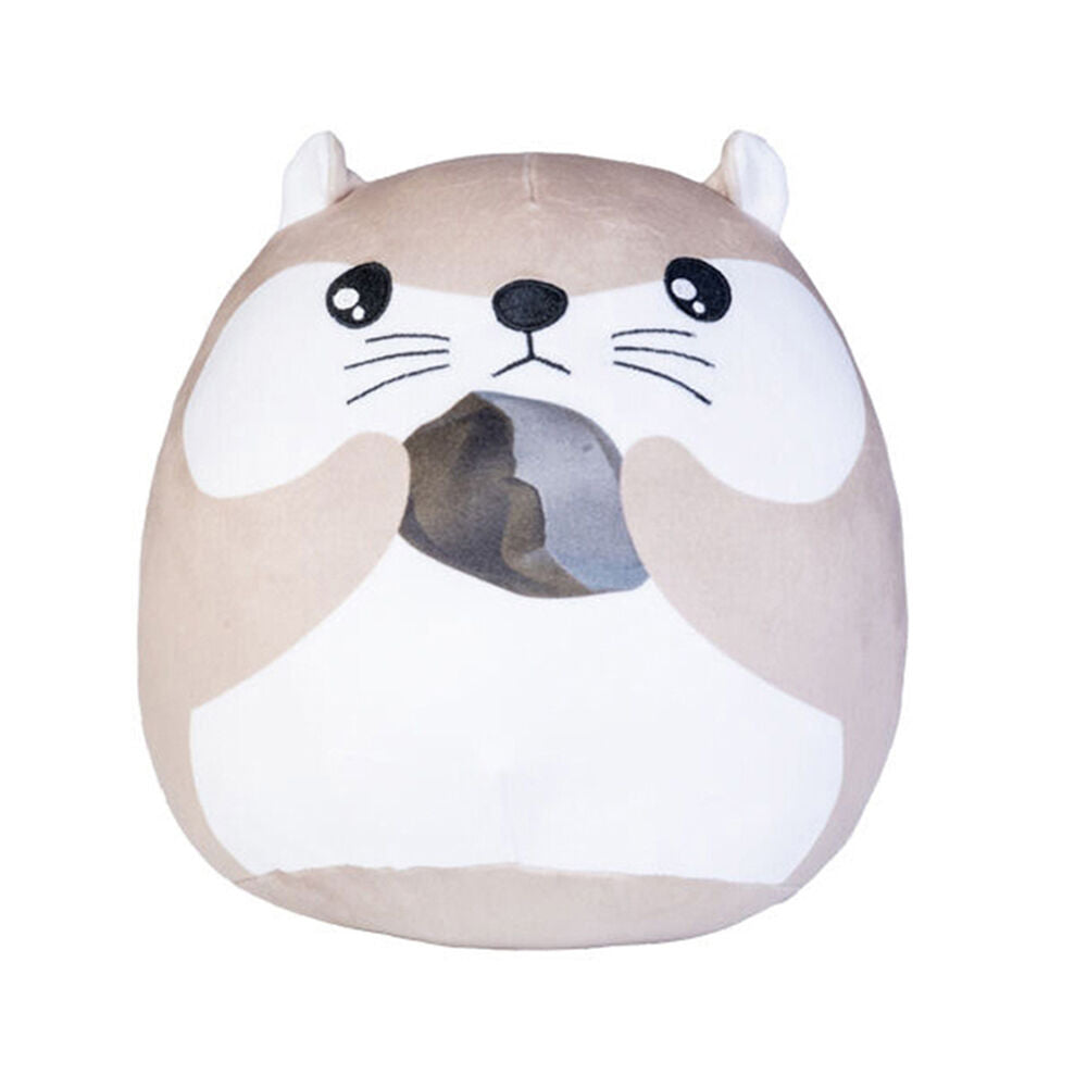 Smooshos 22x16x22cm Otter Pal Squishy Super Soft Velour Plushie Kids Toy