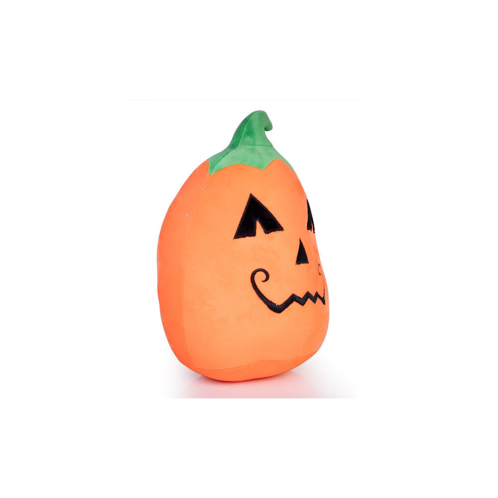 Smooshos 22x16x22cm Pumpkin Pal Squishy Super Soft Velour Plushie Kids Toy — image 2