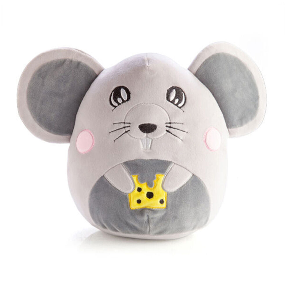 Smooshos 22x16x22cm Rat Pal Squishy Super Soft Velour Plushie Kids Toy