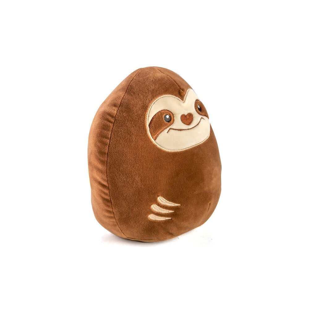 Smooshos 22x16x22cm Sloth Lounge Pal Squishy Super Soft Velour Plushie Kids Toy — image 2