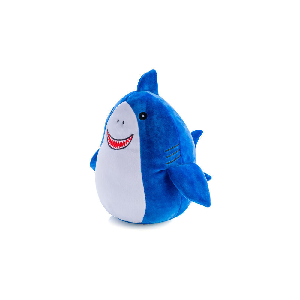 Smooshos 22x16x22cm Shark Bay Pal Squishy Super Soft Velour Plushie Kids Toy — image 2