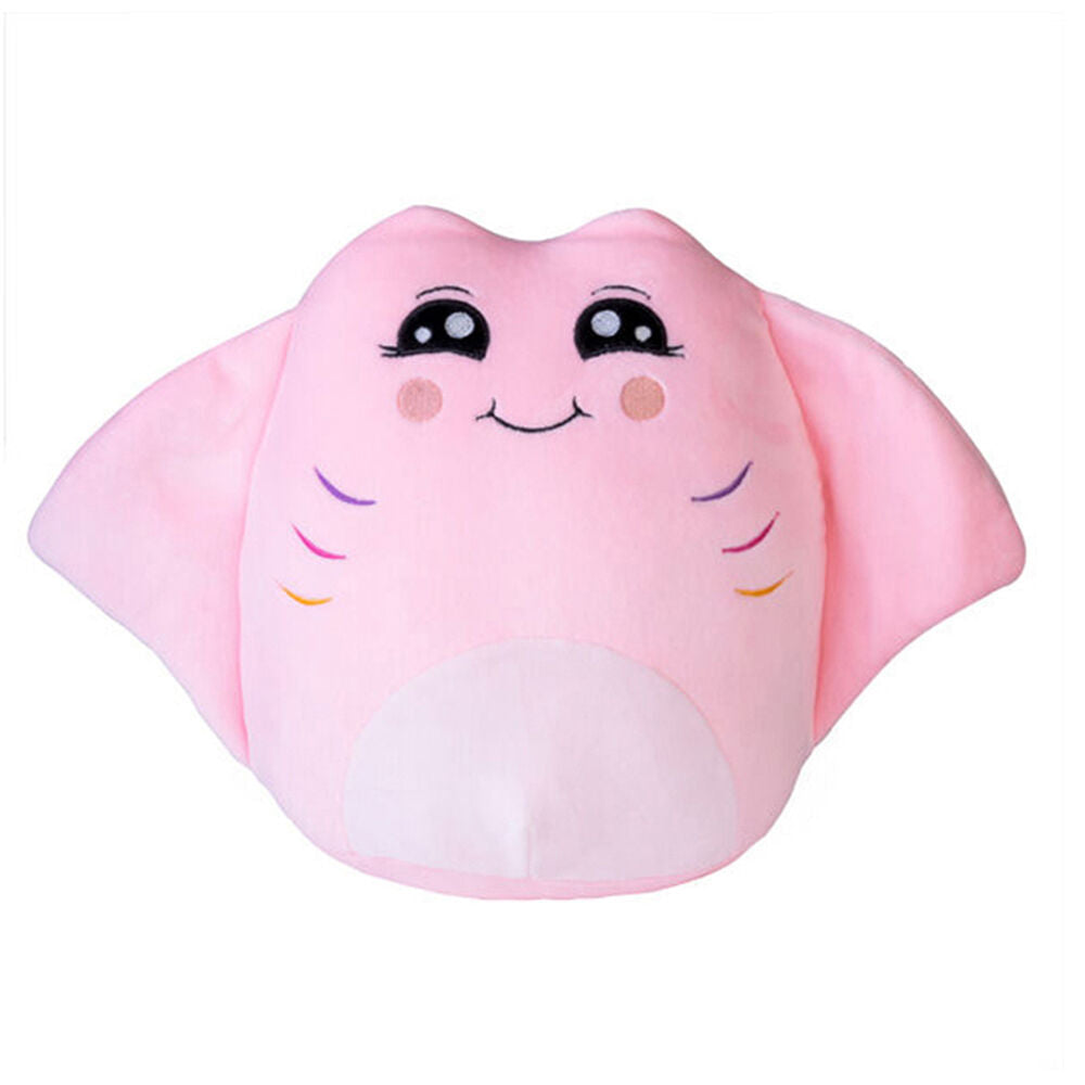 Smooshos 22x16x22cm Stingray Pal Squishy Super Soft Velour Plushie Kids Toy