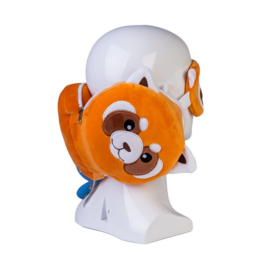 Mdi Smooshos Pal Travel 2-in-1 Eye Mask Neck Pillow Red Panda 17x15cm — image 5
