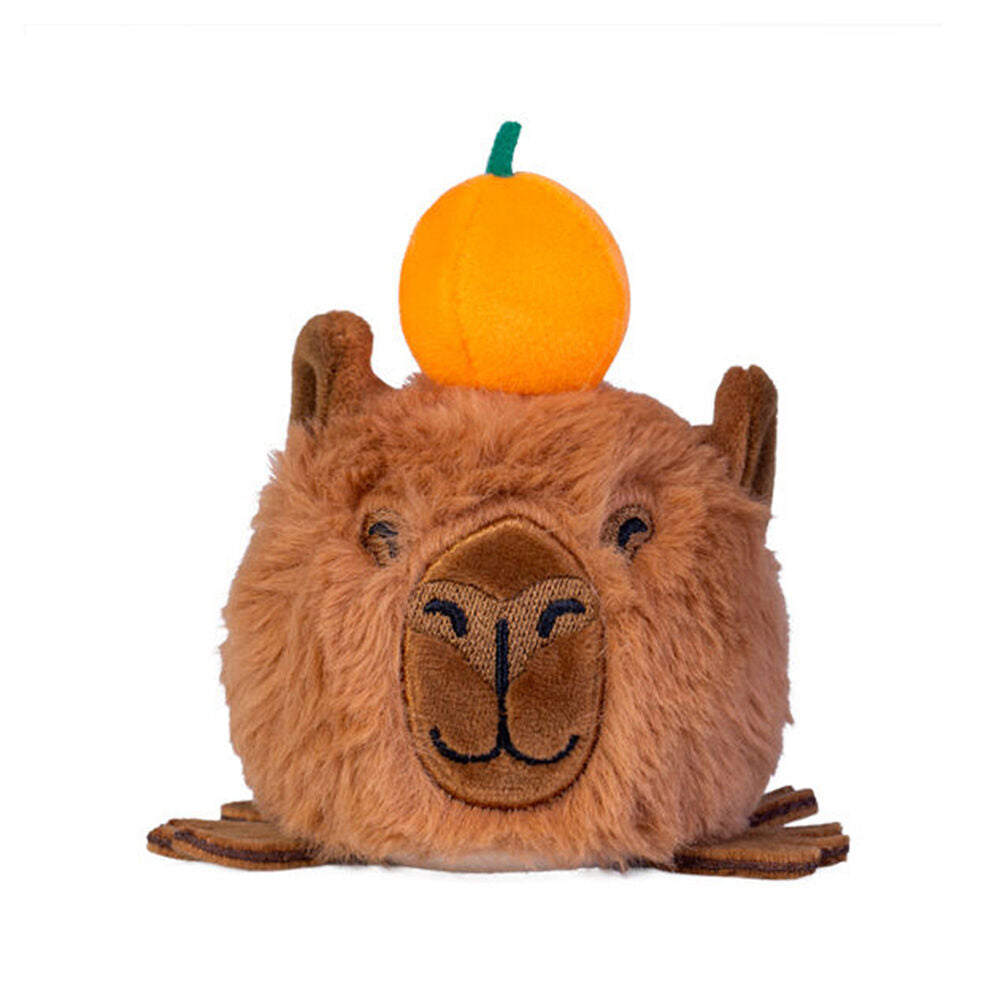 PBJ Plush Ball Jellies Squishy Filled Childrens Toy 8x8x8cm Capybara (3 Pack) — image 2
