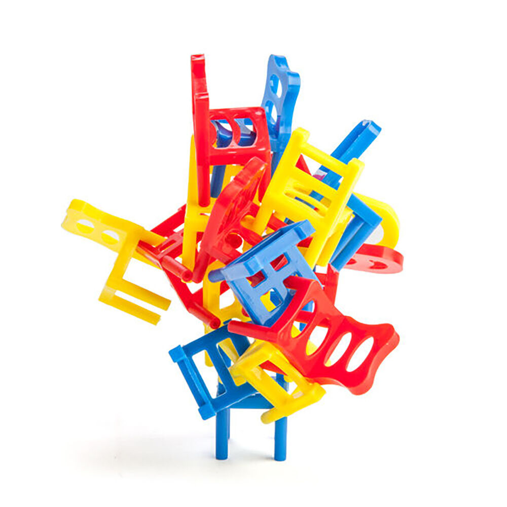 Mdi Balance Chairs Set Chair Stacking/Balancing Novelty Party Drinking Game
