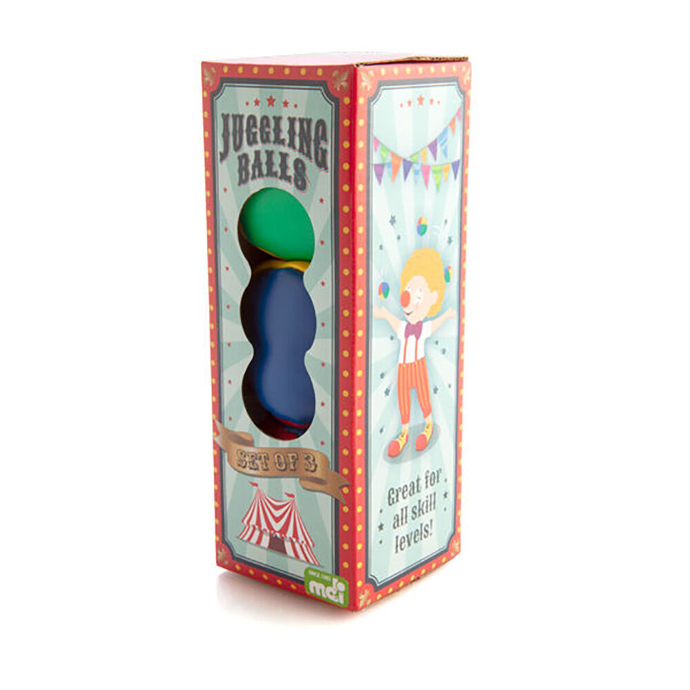 Mdi 3pc MDI Juggling Balls Set Beginner Toy Circus Game Skill Development 6cm (3 Pack) — image 6