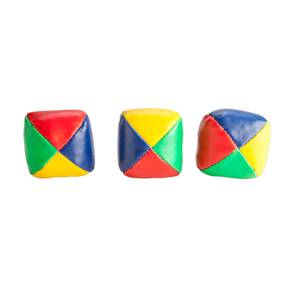 Mdi Juggling Balls Set Beginner Toy Circus Game Skill Development 6cm (3 Pieces)