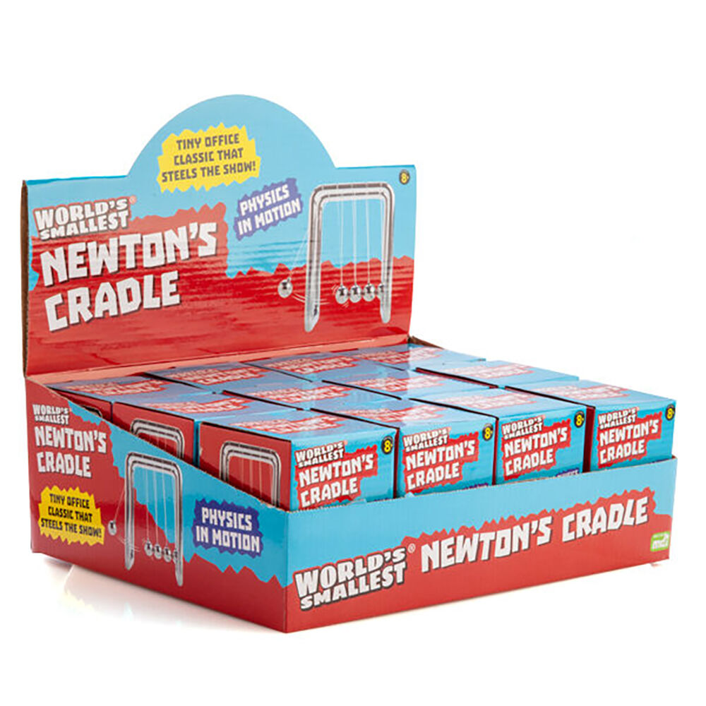 Worlds Smallest Home/Office Decor Newtons Cradle Miniature Toy Kids 6y+ — image 5