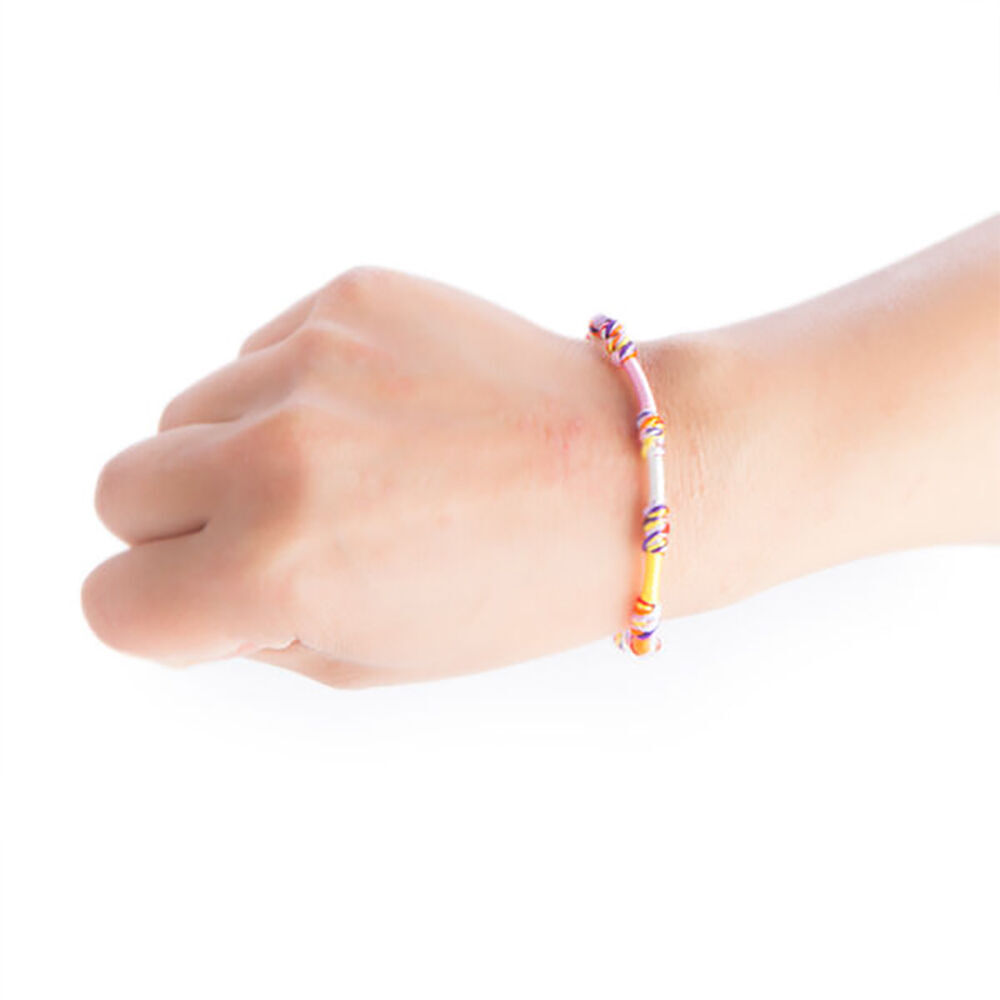Mdi Friendship Colourful Adjustable Handwoven Bracelets 11x11cm Assorted (6 Pack) — image 4