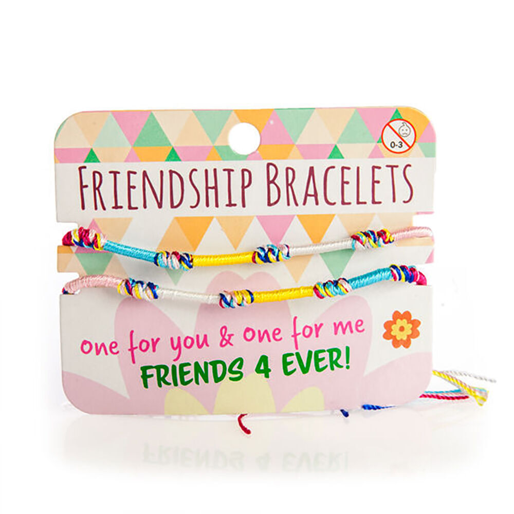 Mdi Friendship Colourful Adjustable Handwoven Bracelets 11x11cm Assorted (6 Pack) — image 3