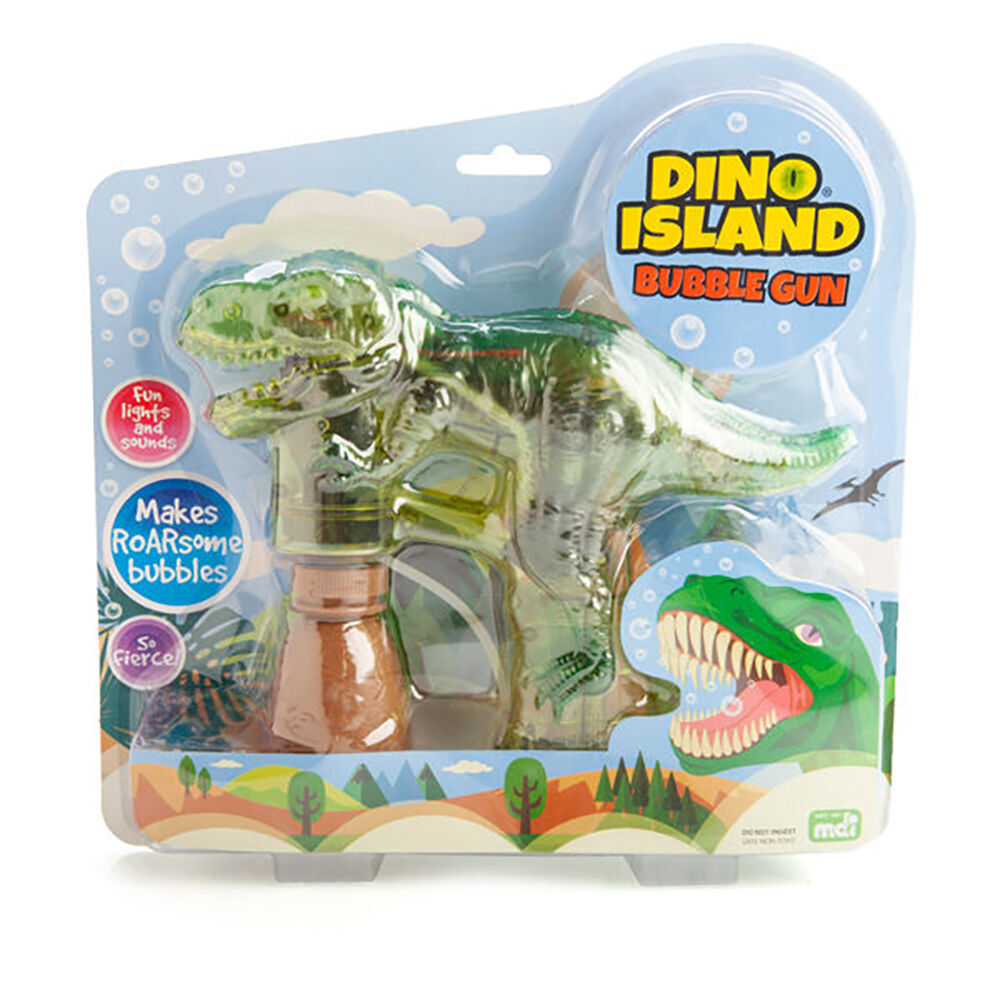 Dino Island Bubble Gun Light-Up/Sound Kids/Children Outdoor Play Toy T-Rex (2 Pack) — image 7
