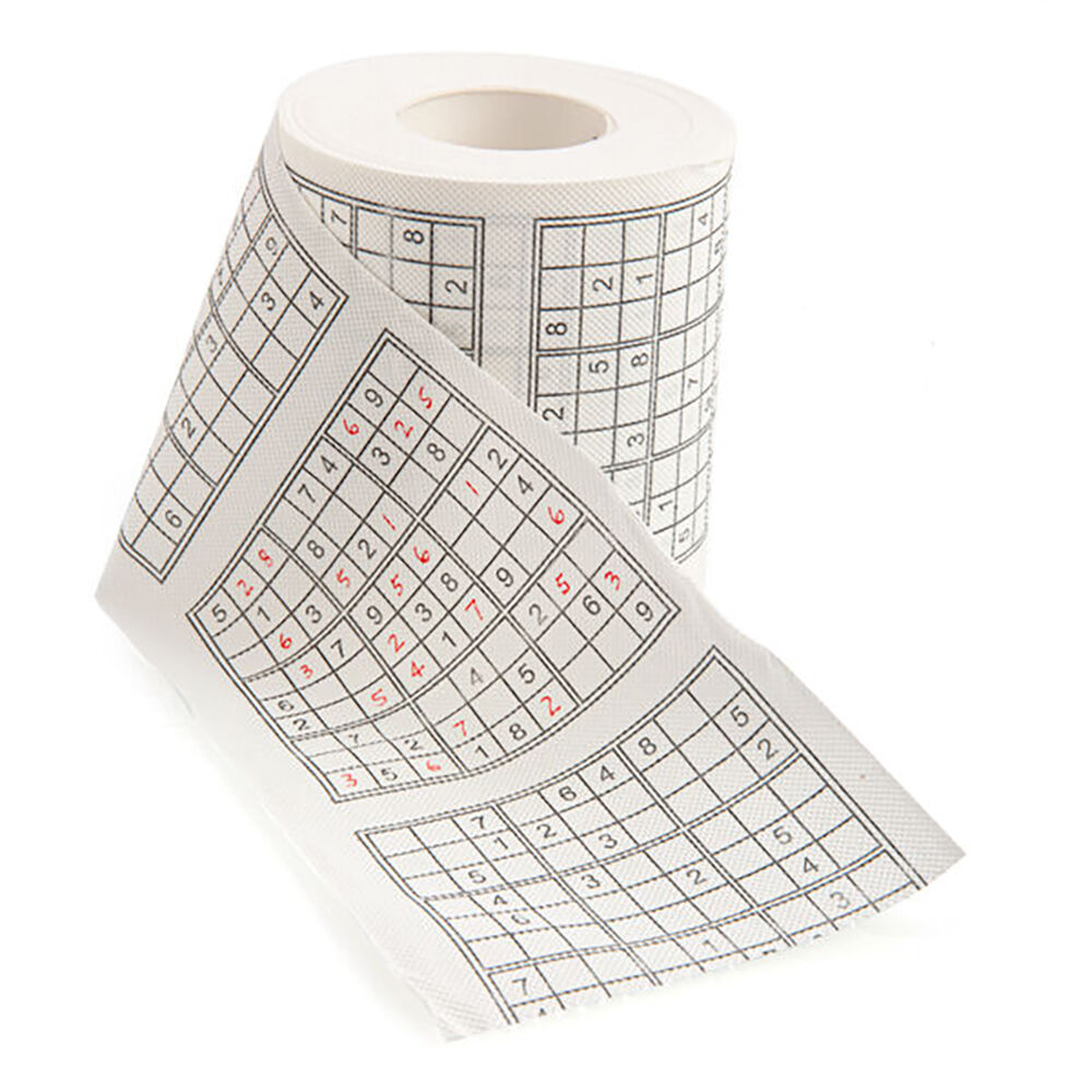 Mdi 3ply Tissue Roll Toilet & Bathroom Paper Sudoku Puzzle Design — image 3