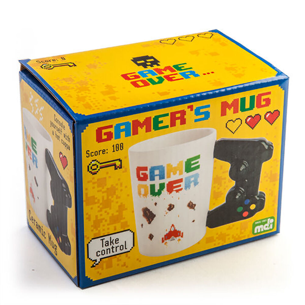 Mdi Gamer Ceramic Coffee/Tea Novelty Mug Controller 3D Handle Mug 13x13cm — image 4