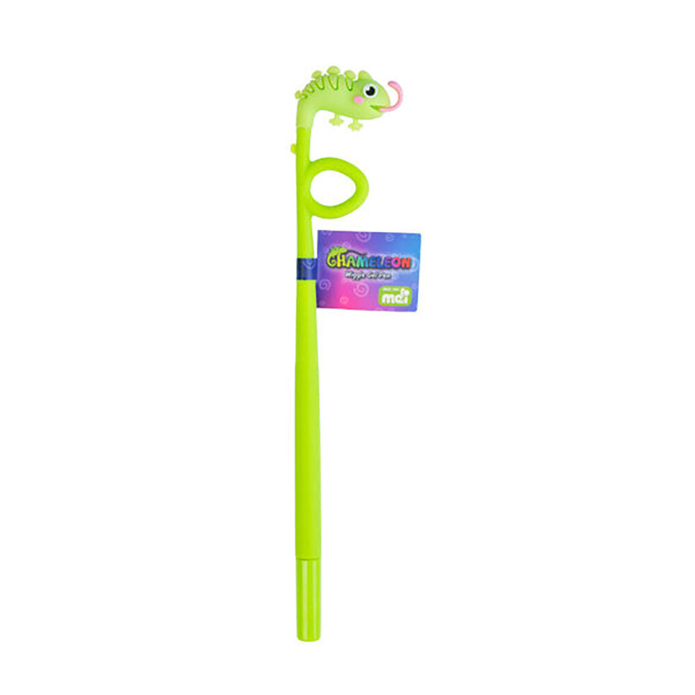 Mdi Wiggle Gel Pen School Writting Stationery Kids/Children Chameleon (6 Pack) — image 2